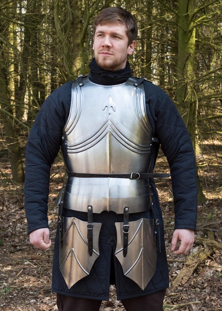 Gothic Armor with Leg Pockets – Full Medieval Suit with Practical Storage