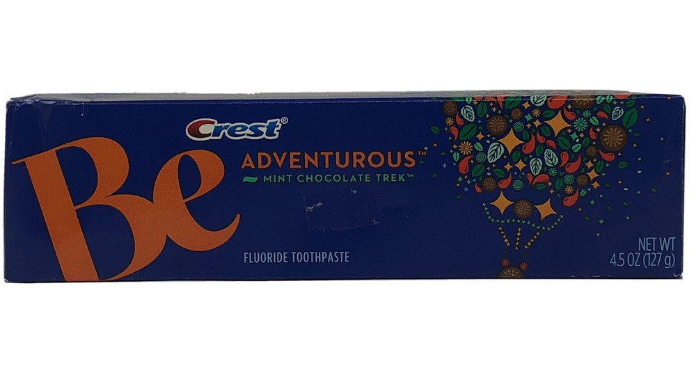 Crest Be Adventurous Mint Chocolate Trek Toothpaste HTF COLLECTABLE