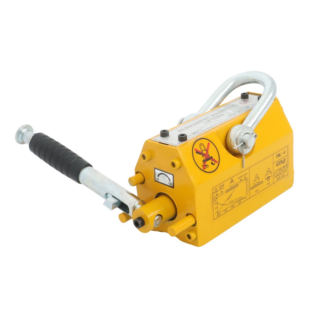 880LBS Pulling & Lifting Capacity Permanent Magnetic Lifter 2.5 Safety Factor