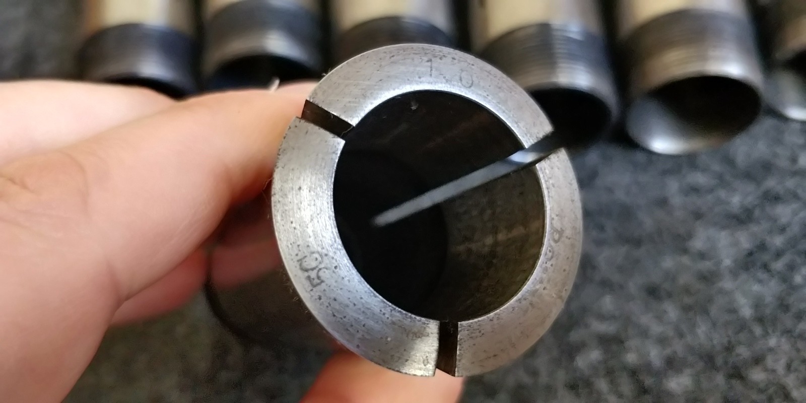 DoALL (Royal) 5C Round Collet Set 10 piece 3/16 - 1"