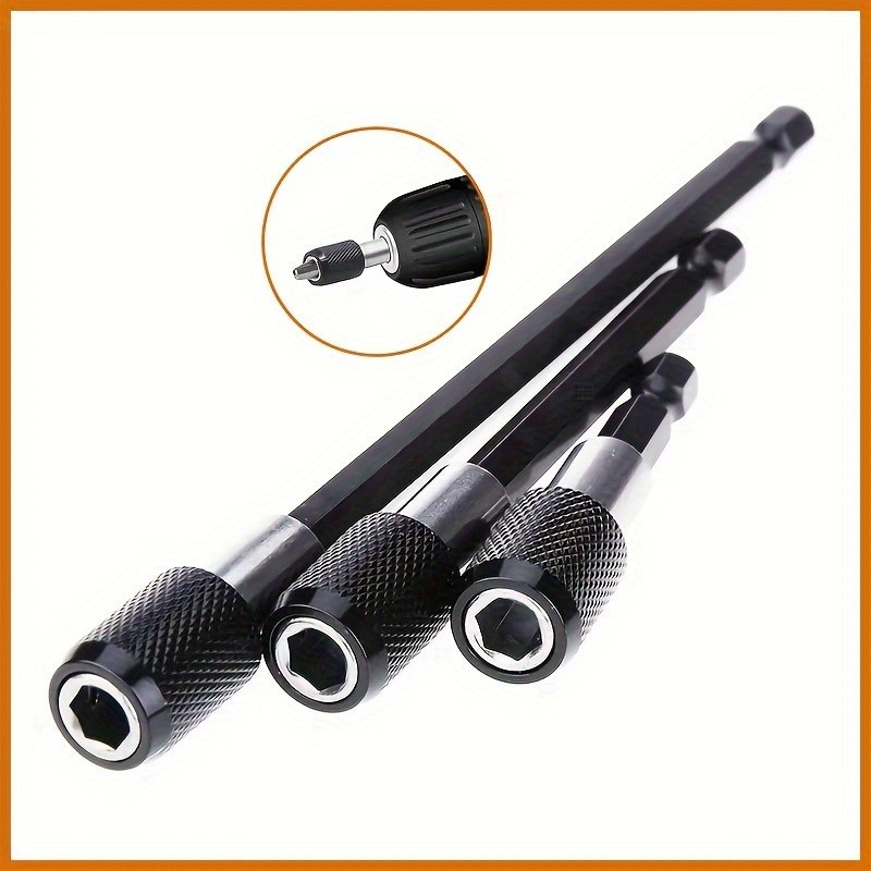 Hex Quick-Release Self-Locking Drill Bit Extension Kit