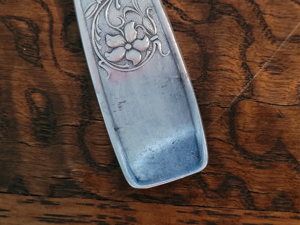 STANLEY ~ Holmes & Tuttle ~ Serving Spoon ~ Silver Plate