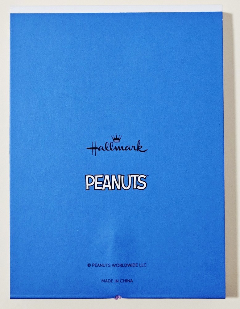 Peanuts "Snoopy" Note Pad. 75 Sheets.