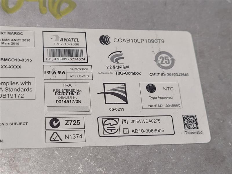 Telematics Interface Module fits 2011 Bmw 750I Communication telematics co