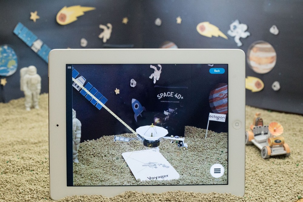 Space 4D+ AR Flashcards | Augmented Reality Learning Cards for Kids | STEM Gift