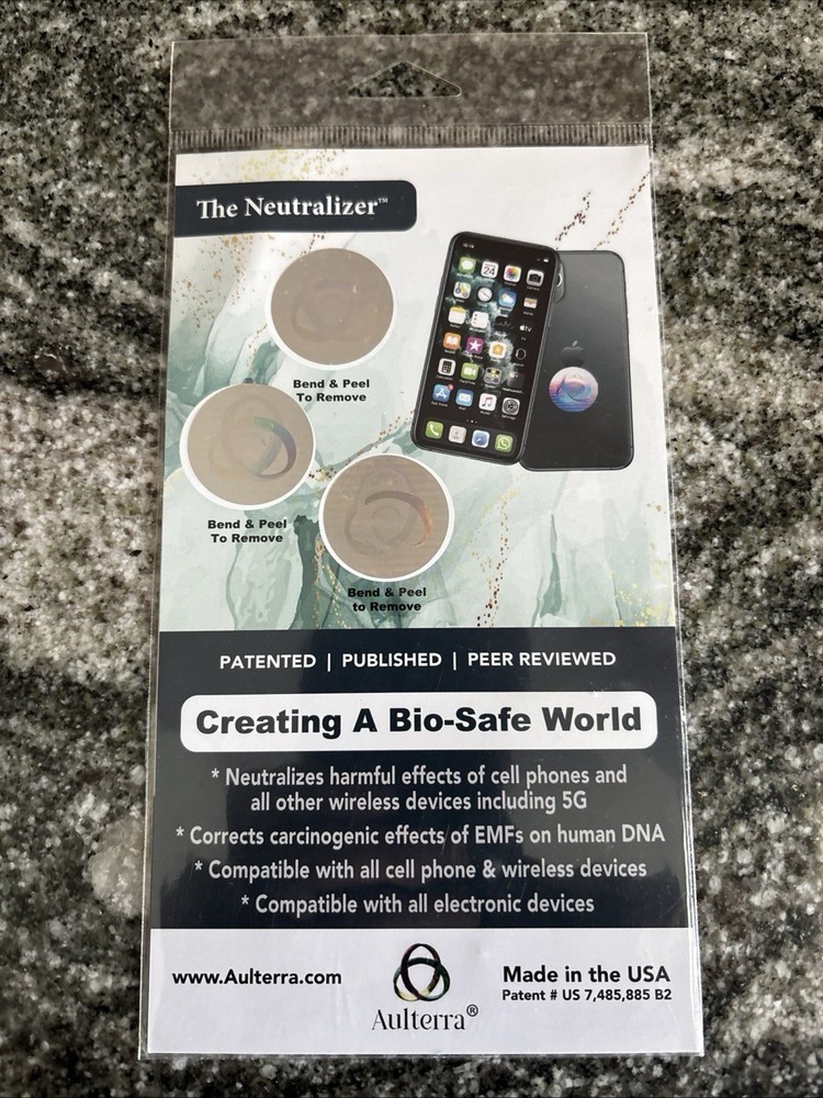 EMF Neutralizer for Devices: Slim Sticker for Effective 5G Protection