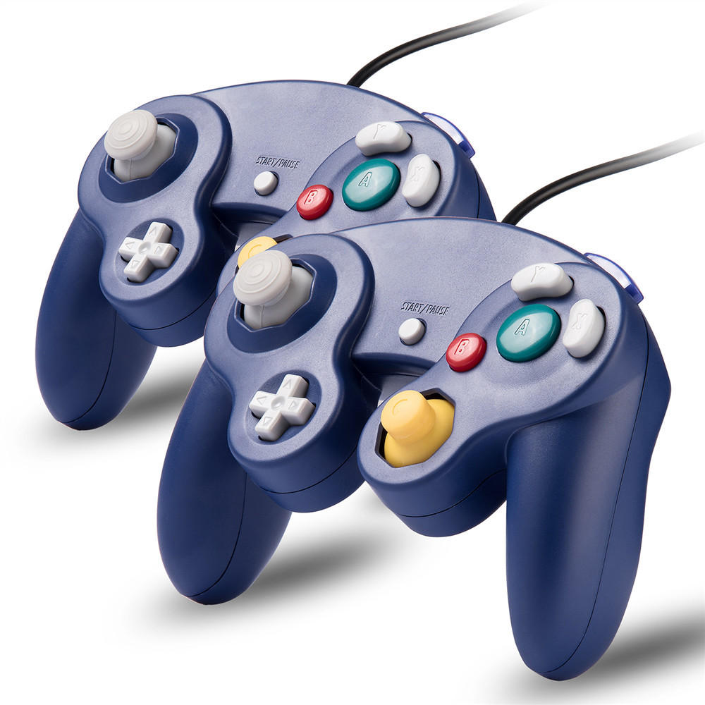 2 Pack Gamecube Controller Extension Cable For Nintendo Gamecube Console