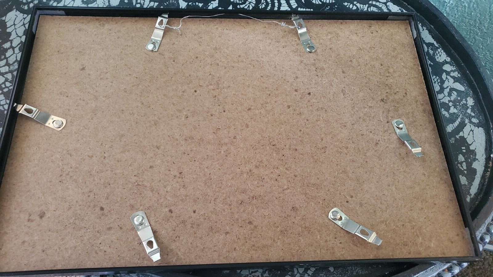 VTG Charles Wilbert White A Reflection of The Time Lithograph Framed 17x11 RARE