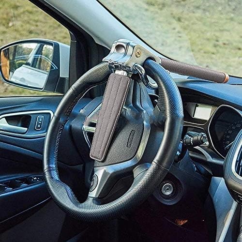 Car Steering Wheel Lock, Folding Anti-Theft Security...