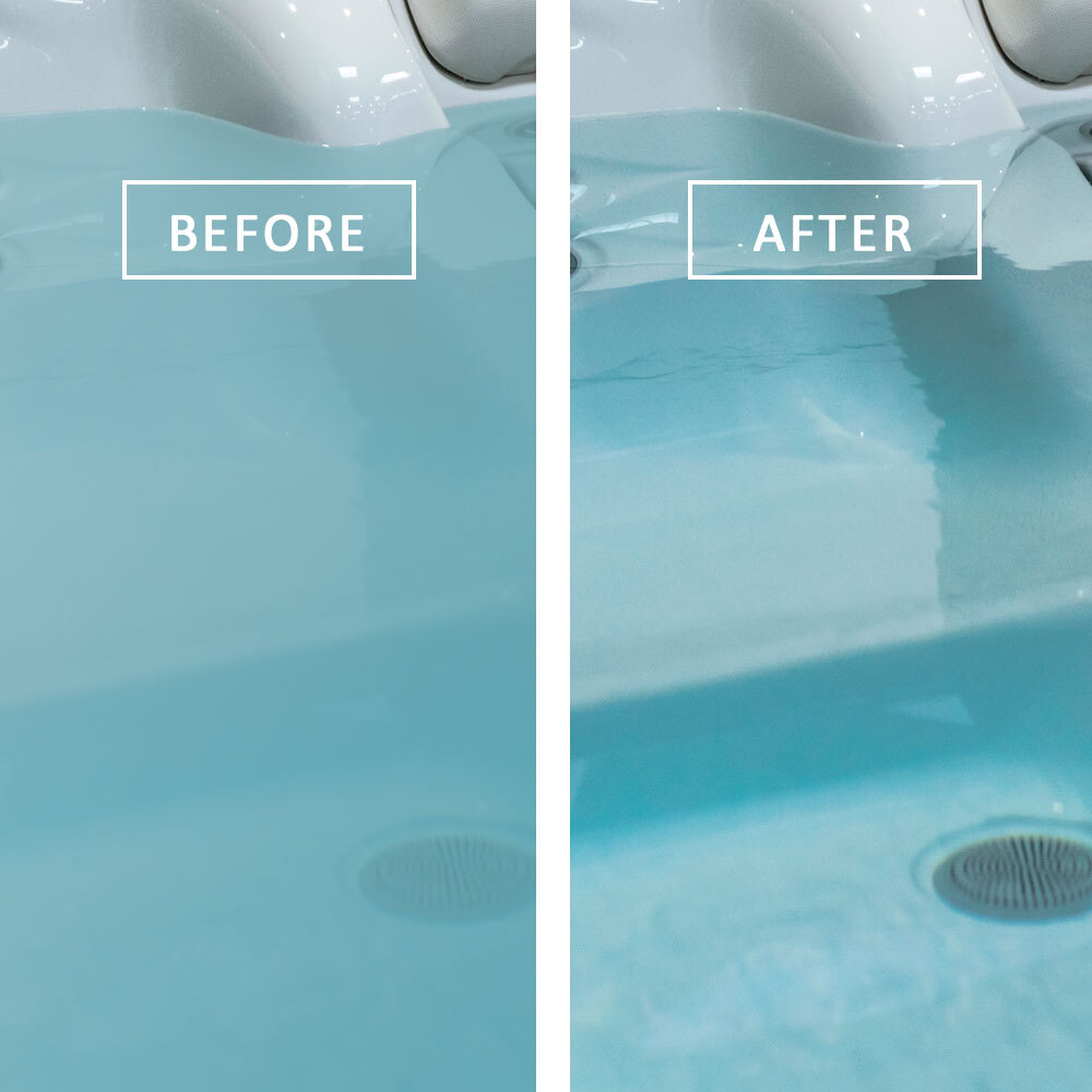 Puri Tech Spa Clear Clarifier 2 Pack Clears Up Cloudy Water Eliminates Dirt
