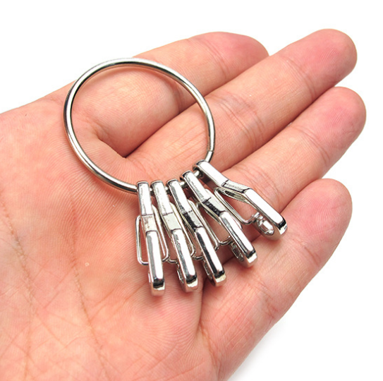EDC Quick Release Ring Set Simple Spring Hanging Buckle Quick Hanging Key Chain