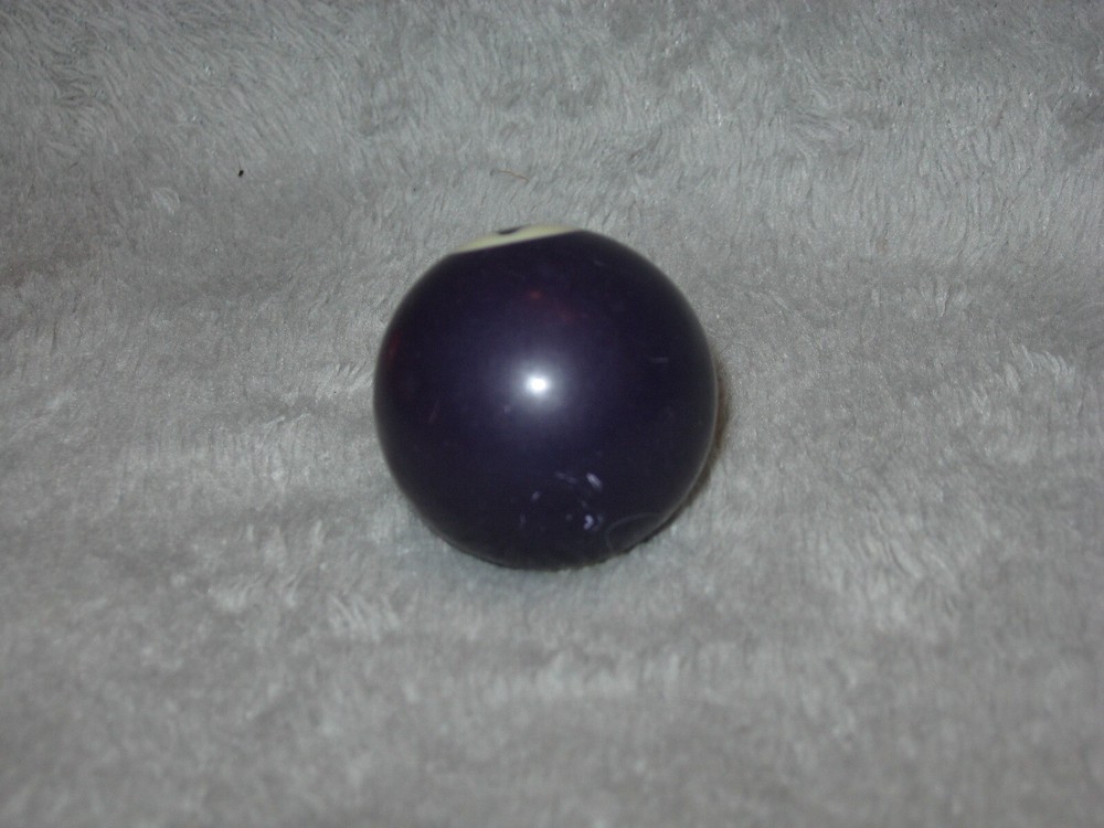 Mini Pool Ball #4 Purple Solid 1.5" Diameter Miniature Billiard Replacement