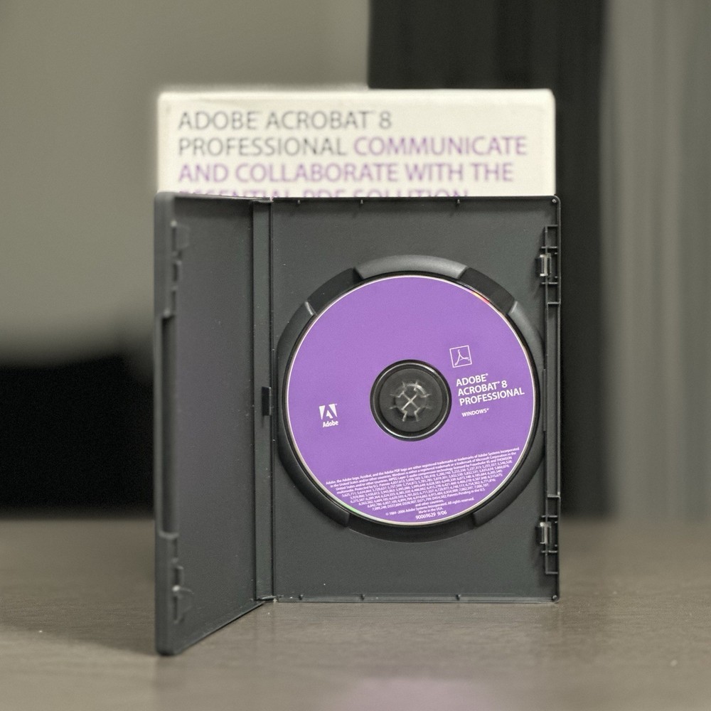 Adobe Acrobat 8 Professional Communicate Collaborate the Essential PDF w/ Serial