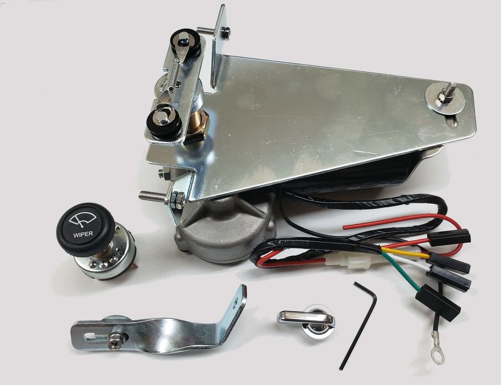 12V Wiper Motor Kit Replaces Original Vacuum unit fits 1947 - 1953 Chevy Trucks