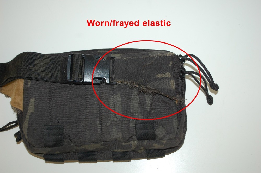 Hill People Gear Belt Pack - Snubby Multicam - Camo - Worn Elastic