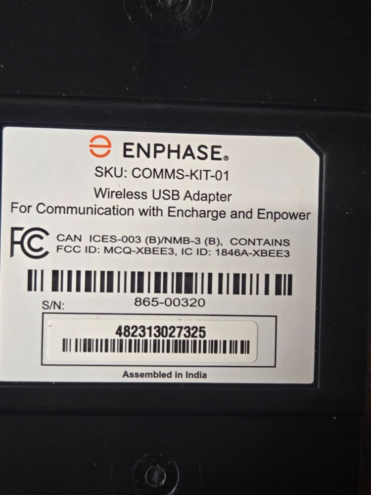 Enphase Wireless Communication Kit COMMS-KIT-01 FAST FREE SHIPPING a