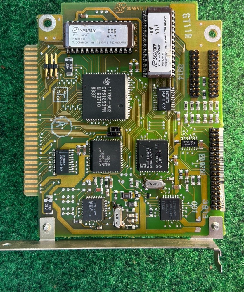 [NOS/Untested] Seagate ST-11R 8 BIT RLL DISK CONTROLLER BIOS V 2.0 001