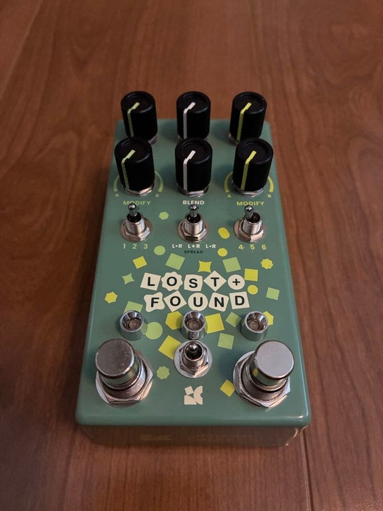 Chase Bliss Audio Lost + Found Multi Effects Pedal