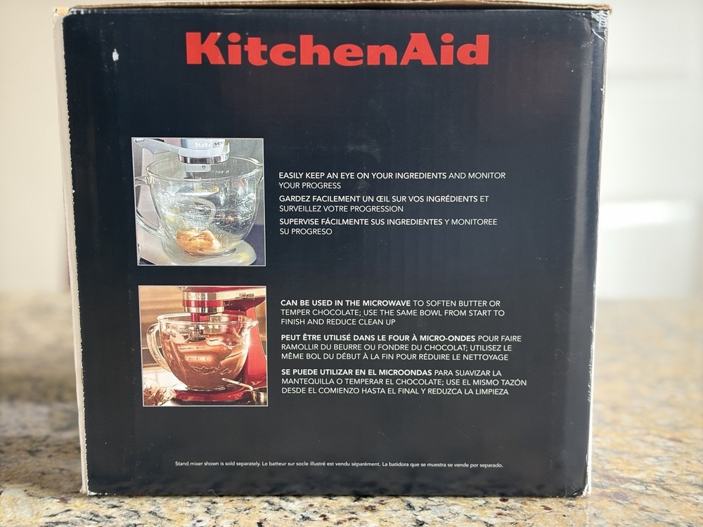 KitchenAid 3.5 Quart Replacement Bowl for Stand Mixer