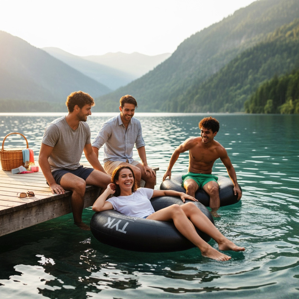 44" Heavy Duty Inner Tube River Float Rafting