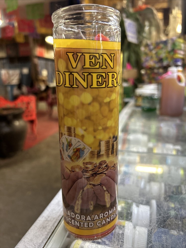 Ven Dinero Candle Prepared