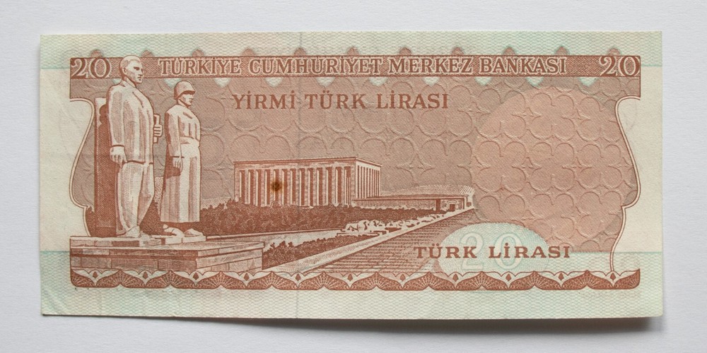 Turkey 20 Lira 1979 Banknote