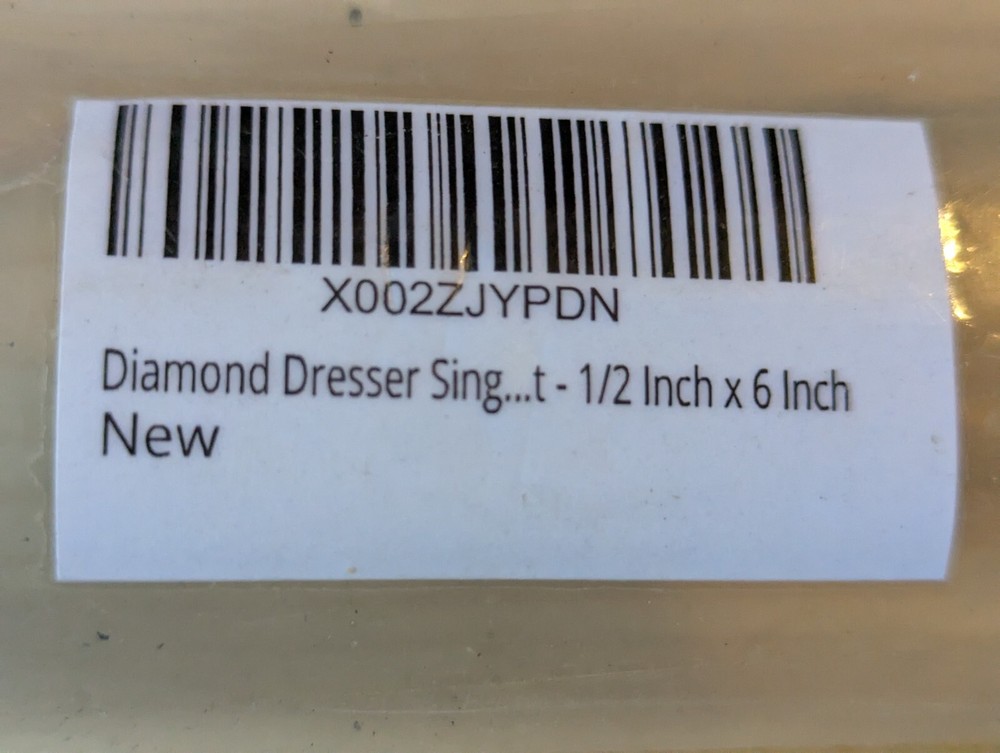 Sharp Brand 2.00 Diamond Dressing Tool .05"x6" Single Point
