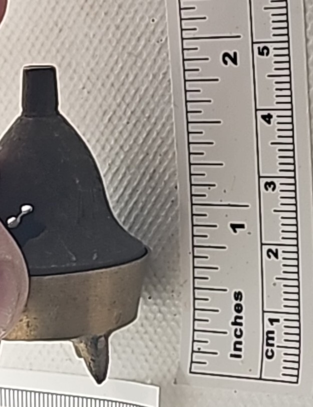 VTG mini Incense Burner solid brass hand carved India