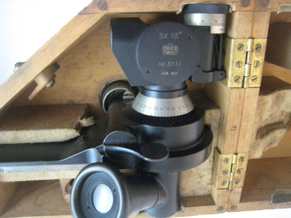 Original WWII Japanese Sighting Scope in Box, Type 92, Very Nice