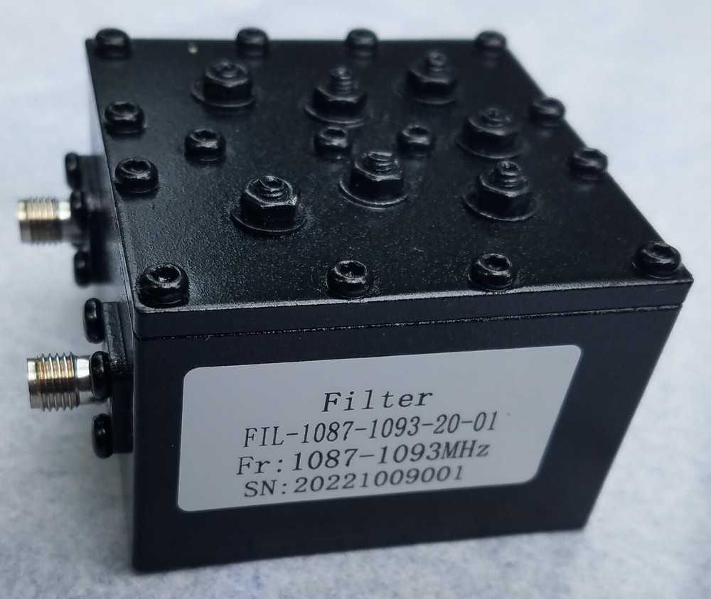 1090 MHz ADS-B Flight Tracking Cavity filters -Wingbits, FA, FR24, APL Improved!