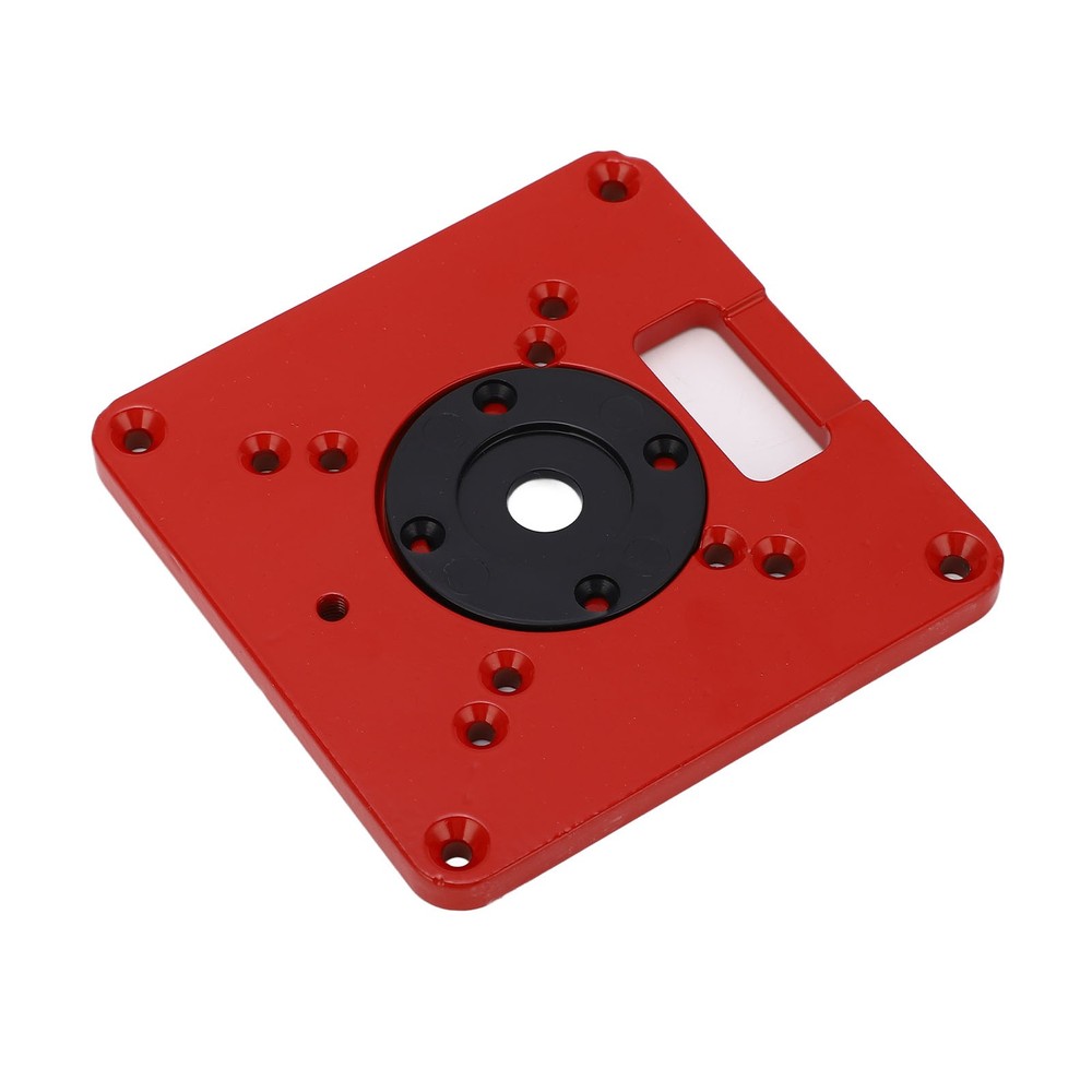 Universal Router Table Insert Plate For Precise Alignment In Woodworking