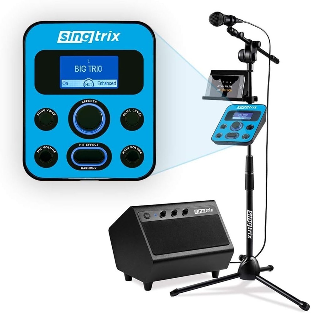 Singtrix Portable Karaoke Machine System All-In-One Party Bundle TESTED WORKING