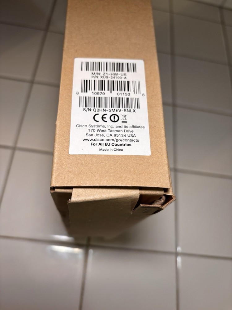 Cisco Meraki Z1 Cloud Managed Teleworker Gateway Router