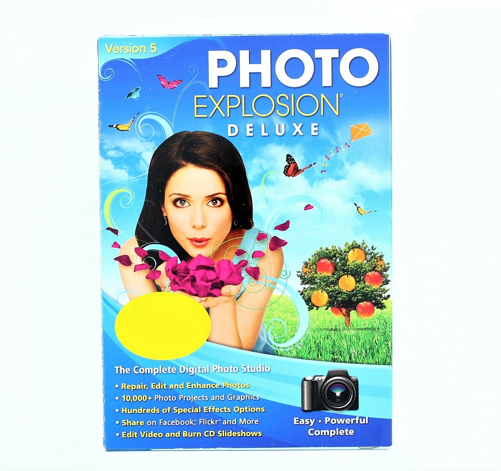 PHOTO EXPLOSION DELUXE Version 5 The Complete Digital Photo Studio Software