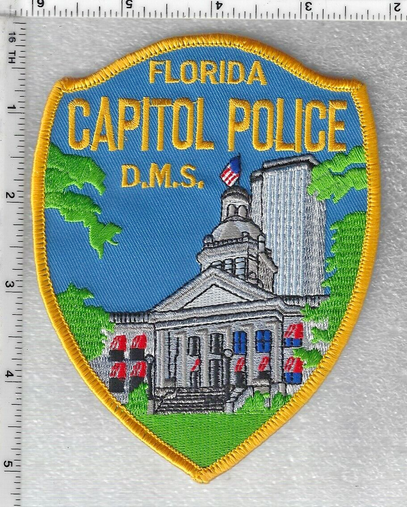 Capitol Police D.M.S. (Florida) Shoulder Patch