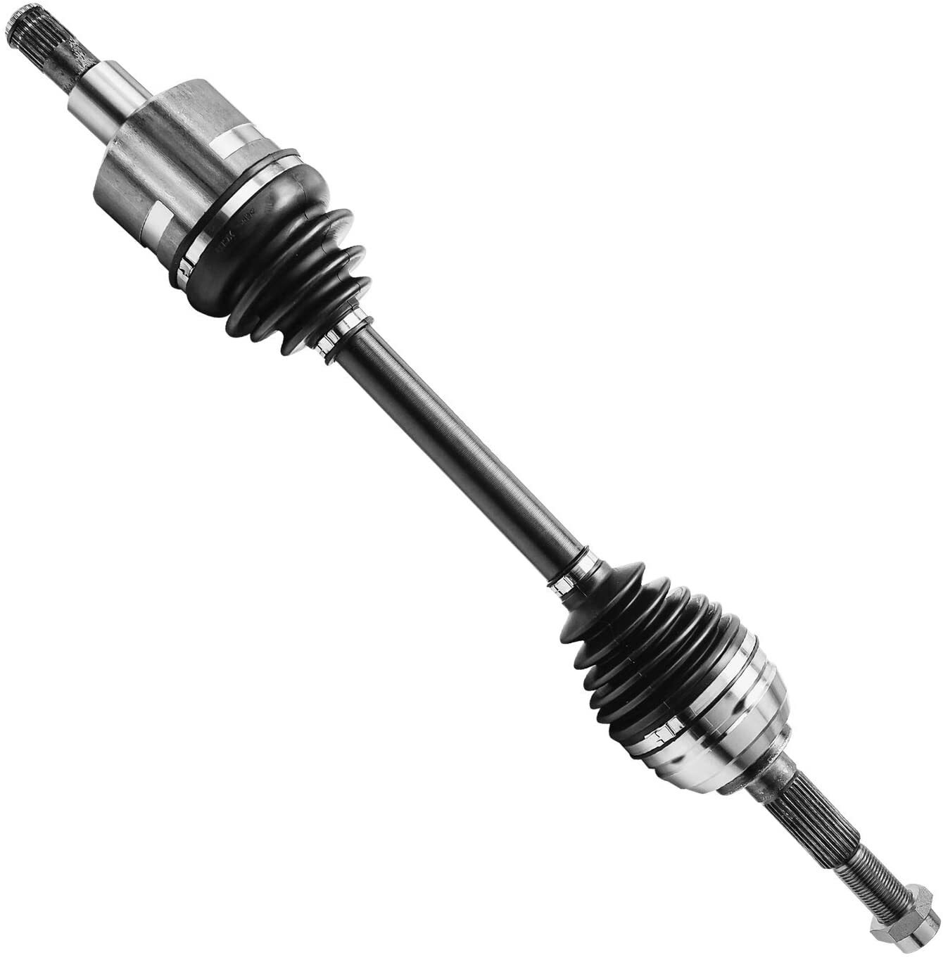 Front CV Axle Shaft Assembly + Wheel Hub Bearings for Saab 9-7x GMC Envoy