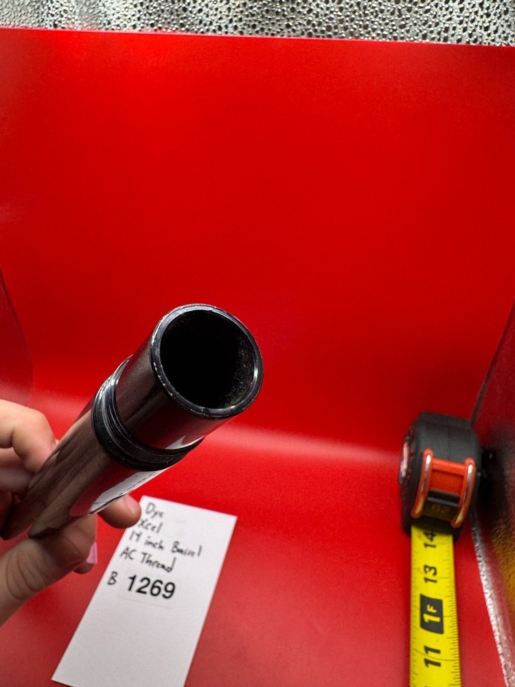 Dye Xcel 14 inch Paintball Barrel AC Thread