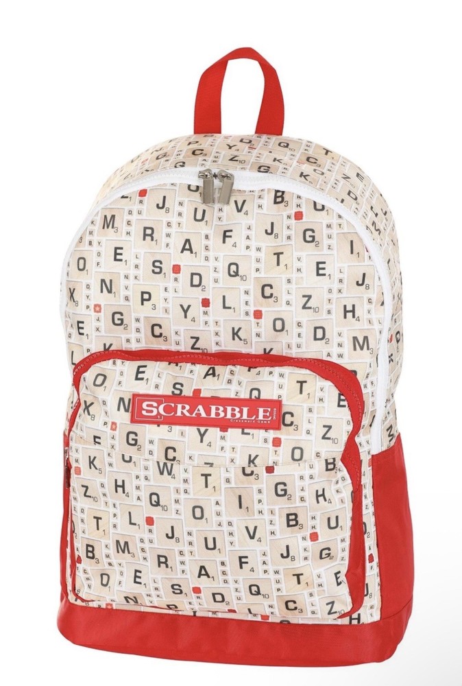 Hasbro Scrabble Full Sized Backpack