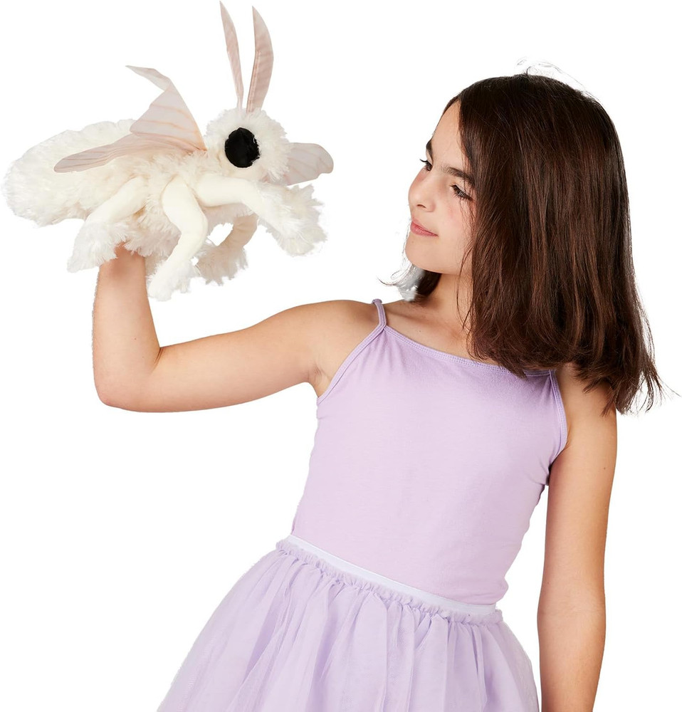 Poodle Moth Hand Puppet