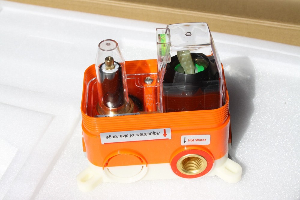 black Rain Shower System, Enga 12 inch Rainfall head, with valve