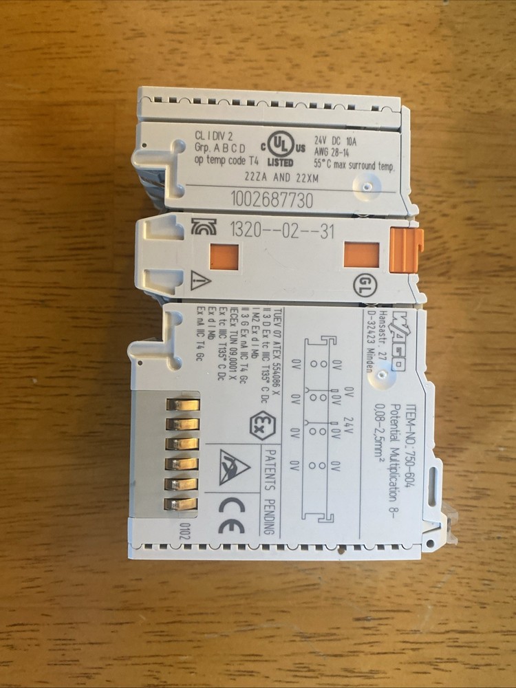 Wago 750-604 Potential Multiplication Module