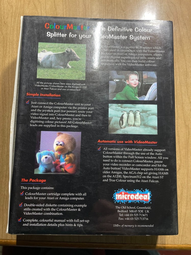 Amiga Colour Master Splitter