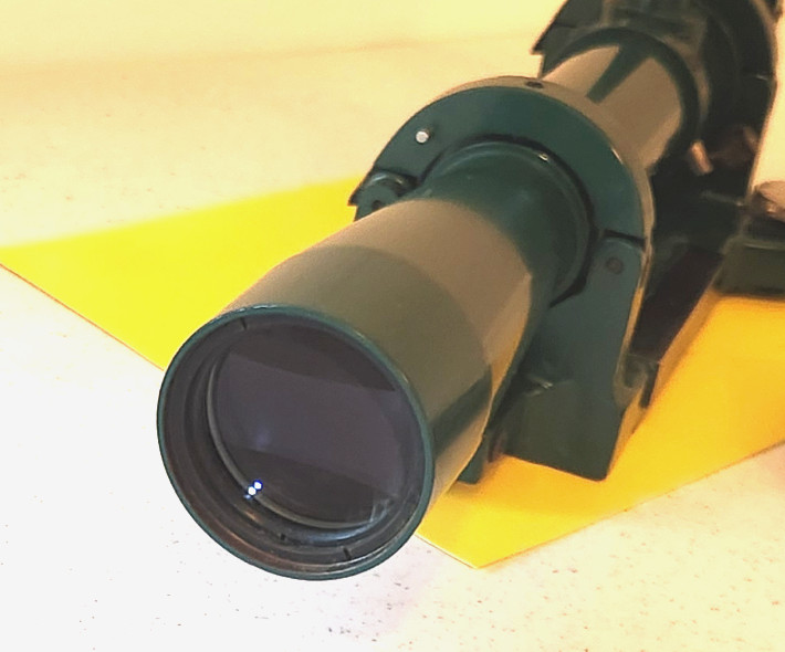 K&E Keuffel & Esser 71-4210 Autocollimator including lighting & manual. Tested