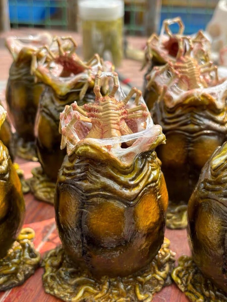 Alien: Resurrection Alien Egg, Solid Resin Material, Painted Finished Product