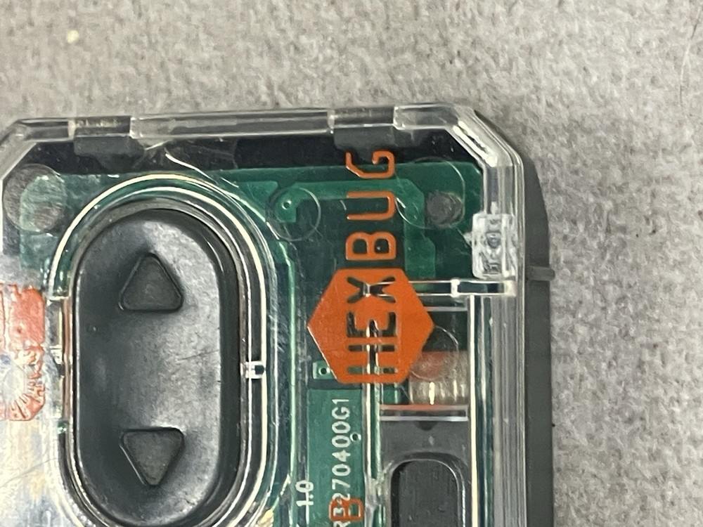 Replacement Remote controller for a HEXBUG BattleBots toy Untested.