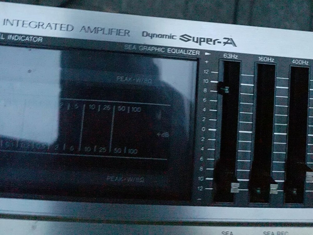 JVC A-X400 Stereo Integrated Amplifier Dynamic Super-A Graphic Equalizer