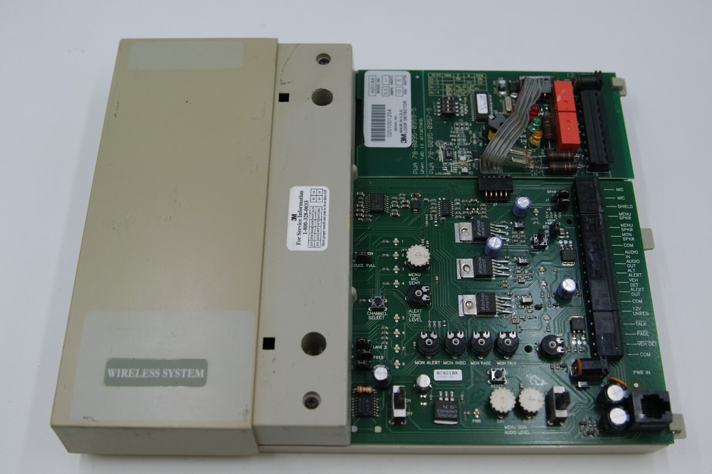 3M Intercom System C960 Base Station W/ A201AA Loop Detector