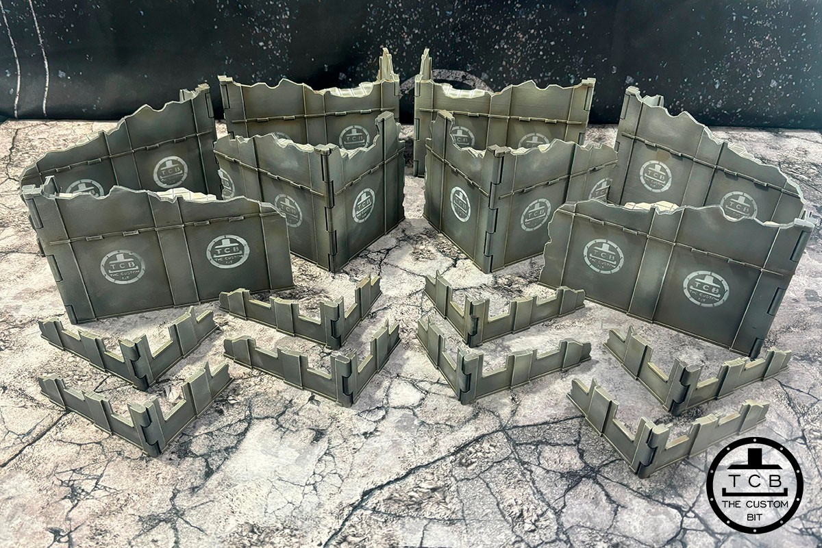 3D Terrain Set - Foldable - Chapter Approved 2025 Tournament Ready