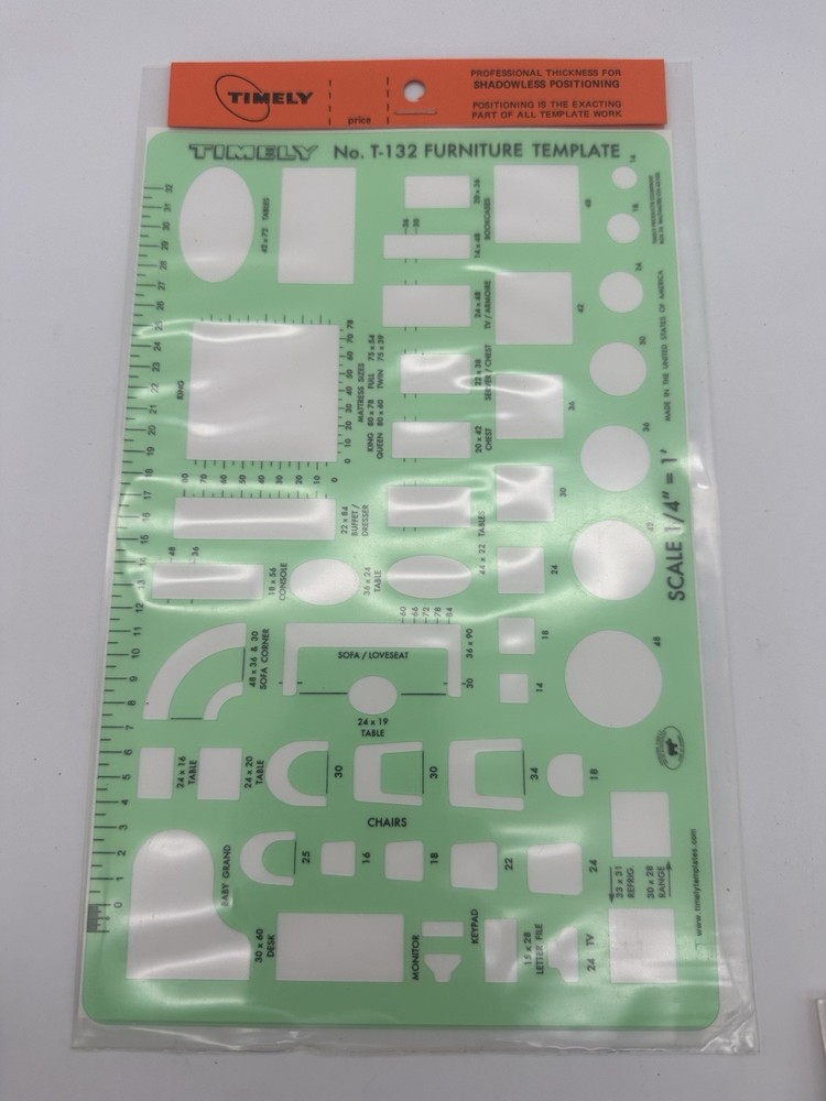 Timely Stencil Set (New) - Professional Thickness For Shadowless Positioning