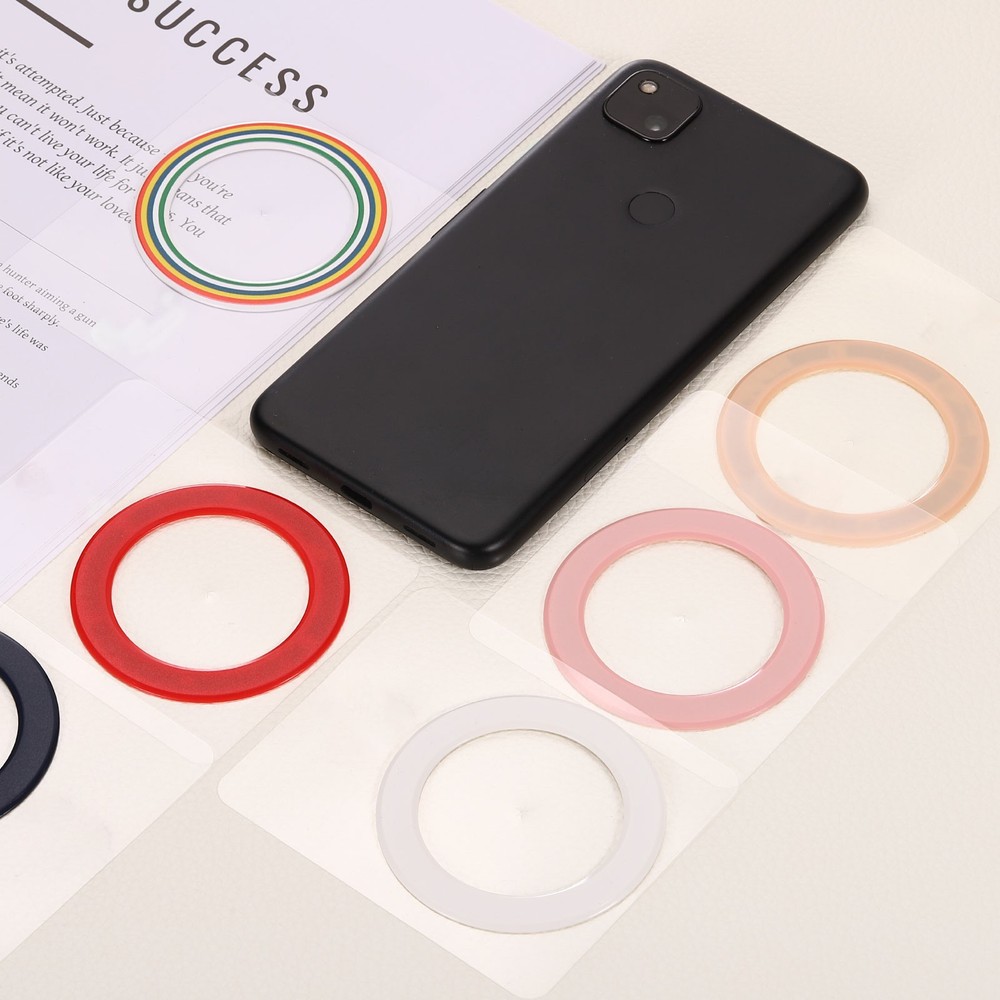 Magnetic Adapter Ring, 2Pcs ABS Magnetic Sticker Ring, Blue